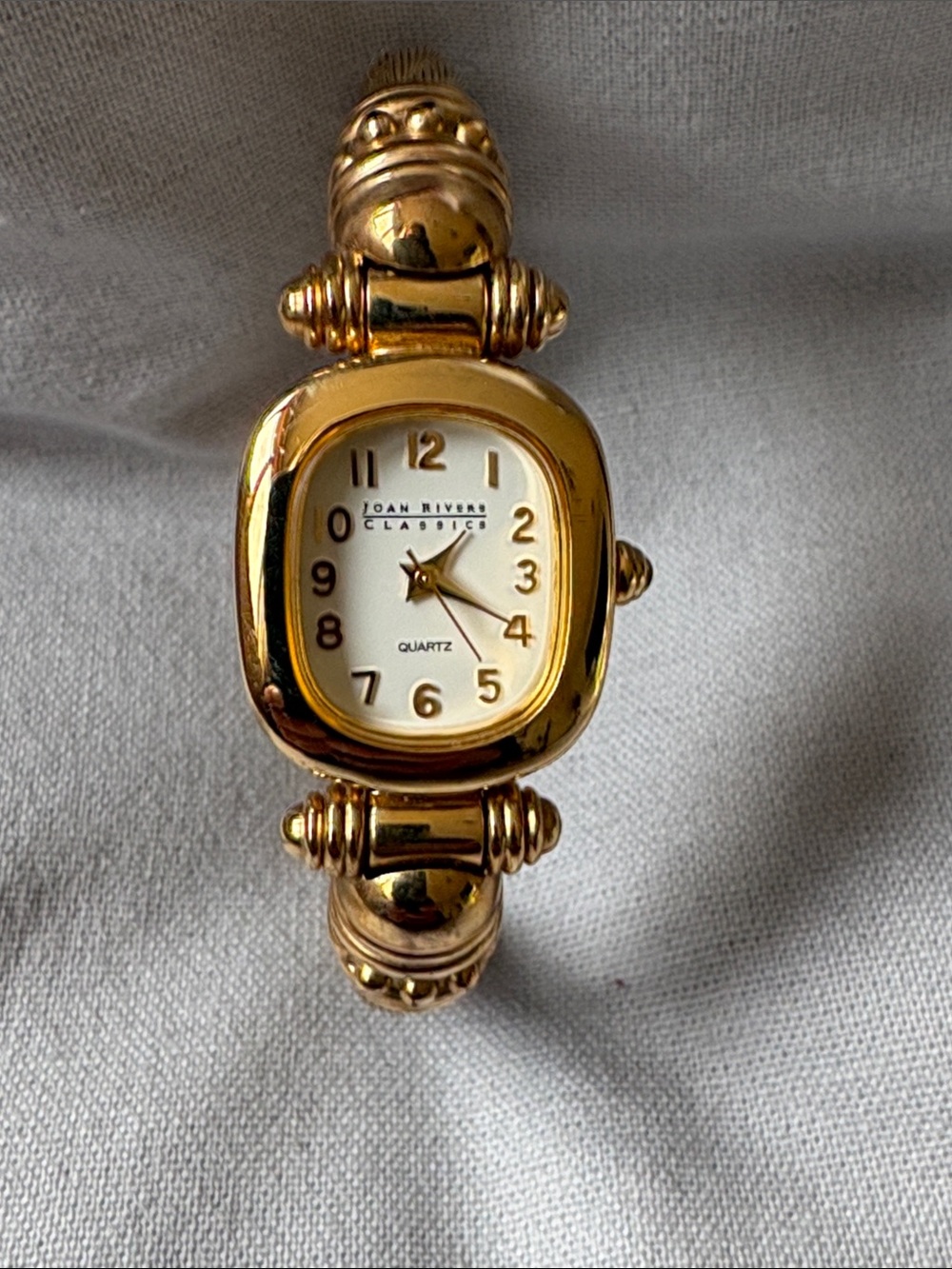 Joan Rivers Gold-Tone Women's Bracelet Watch